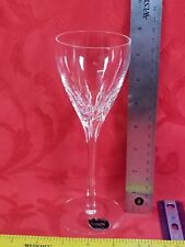 Lenox Firelight Wine Glass Clear With Panel Cuts Vintage Blown Wine Goblet * picture