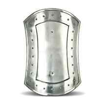 Medieval Viking Knight heater Shield Steel Larp Warrior Templar Battle Armor picture