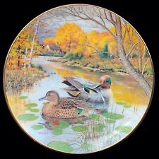 The Green-Winged Teal (#4)Collector Plate Living With Nature Jerner's Ducks 1987 picture