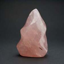 Polished Rose Quartz Flame Freeform From Brazil (1.10 lbs) picture