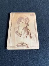 2023 UPPER DECK MARVEL ANIME VOL 2 WASP WH-31 WOODBLOCK ECHO WOOD INSERT picture