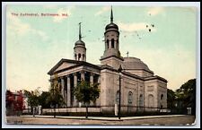 Postcard The Cathedral Posted 1915 Baltimore MD E54 picture
