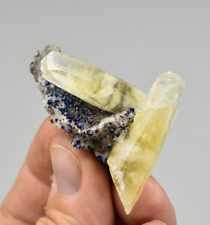 Calcite with Dolomite and Chalcopyrite - Sweetwater Mine, Reynolds Co., Missouri picture