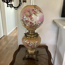 Antique Gone With The Wind Lamp/ 1891 / Electric picture