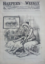 1881 Harper's Weekly Journal Magazine December 10, Garfield Assassin Guiteau picture