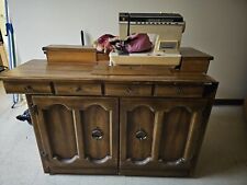 Singer Athena 2000 Multi Pattern Sewing Machine With Cabinet picture