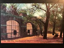 Vintage Postcard 1907-1915 Bear Pits Zoo Cincinnati Ohio (OH) picture