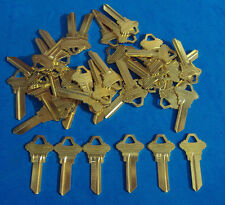 LOT OF FIFTY LOCKSMITH BRASS SC1 KEY BLANKS FITS SCHLAGE  USA MADE   50  picture
