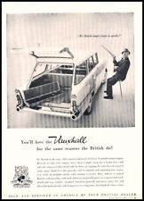 1959 Vauxhall Station Wagon Pontiac Vintage Advertisement Print Car Art Ad D129 picture