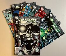 Blackest Night #1 2 3 4 5 6 7 8 Complete Set Green Lantern Geoff Johns DC Comics picture