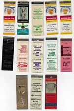 Lot 13 Empty FS Matchbook Cover Hotels and Motels 1960's 70's picture