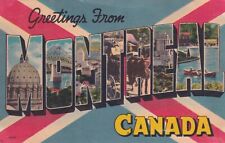 Montreal Canada Large Letter Postcard C46 picture