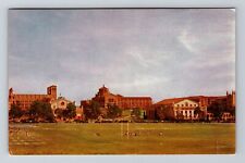 Los Angeles CA-California, Panoramic UCLA, Vintage Postcard picture