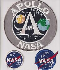  Apollo Program Large Embroidered Patch c.1968-69 7 1/2