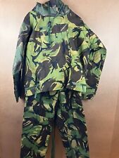 VTG 1984 Deadstock British Camo Military NBC Suit Smock and Trousers L picture