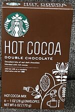 Starbucks Double Chocolate Hot Cocoa (Box of 6 Envelopes) Exp 04/24 picture