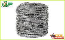 Real Barbed Wire 1320ft 18 Gauge 4 Point-Great for Crafts, Fences,and Deterrent picture