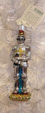 2011 - KNIGHT IN ARMOR - OLD WORLD CHRISTMAS BLOWN GLASS ORNAMENT - NEW W/TAG picture