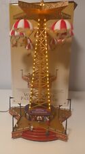 Gold Label Worlds Fair Parachute Ride  Music Lights Motion 2005 Mr. Christmas picture