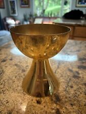 ANTIQUE  GOTHIC STYLE CHURCH CHALICE  - USED picture