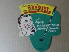 VINTAGE 1950'S MARBERT COLA BOTTLE TOPPER- RARE- VINTAGE DRIVE-IN - VINTAGE SODA picture