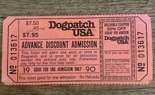 Dogpatch USA Vintage Admission Ticket picture