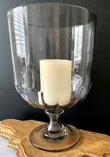 Antique 18th Century Glass Vase Hurricane Display  picture