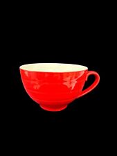 Tea Forte Cafe Cup Red Ceramic Tea Coffee Cup Mug 8 oz. picture