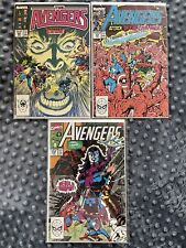 Avengers Mixed Lot (#285, #305, #318) Marvel 1987-1990 picture