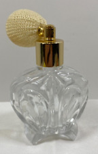 Vintage Crystal Perfume Bottle with Atomizer 4