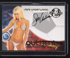 Sara Underwood 2006 Benchwarmer Soccer World Cup Auto Autograph #4 picture