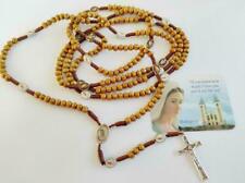 20 Decade Sacred Mysteries Rosary OLIVE WOOD beads picture