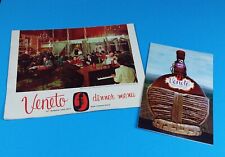 Vintage Veneto Restaurant Dinner Menu & Wine List San Francisco 1950s  picture