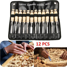 Wood Carving Tools, 12PCS Professional Carving Knife Tool Set for Woodworking US picture