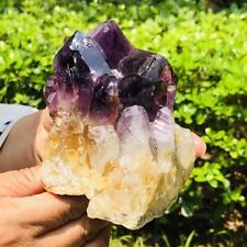 1.78LB Natural Amethyst Cluster Quartz Crystal Rare Mineral Specimen Heals 337 picture