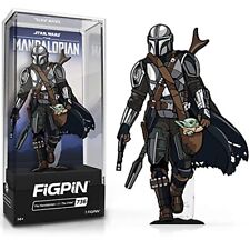 FiGPiN Classic: The Mandalorian - The Mandalorian with The Child #736 picture
