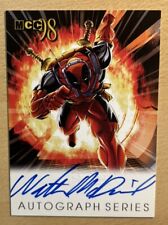 1998 Marvel Creators Collection Autograph Series WALT McDANIEL Autograph Card picture