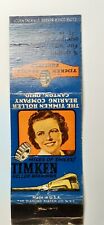 Matchbook Cover - Timken Roller Bearings - Miles of Smiles picture