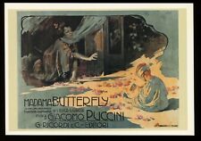 Giacomo Puccini Madame Butterfly Opera Music  Postcard picture
