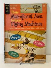 THOSE MAGNIFICENT MEN IN THEIR FLYING MACHINES Gold Key Comic 1965 Low Grade picture