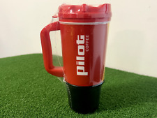 NEW Pilot Coffee 24 oz PhilMor Insulated Travel Mug Reusable Save $ Refills picture