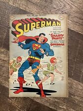 Vtg DC Action Comics Superman Feb. 1949 Volume.1 / No.56 Comic Book Golden Age picture