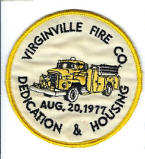 *RARE* Virginville (Berks County) PA Pennsylvania Fire Co. patch - NEW picture
