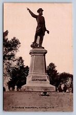JH5/ Clyde Ohio Postcard c1910 McPherson Monument  1 picture