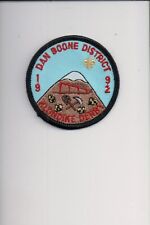 1992 Dan Boone District Klondike Derby patch picture