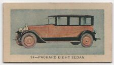 1920s Packard Eight Automobile Card V60-2 Car Card Color NEILSON'S Chocolate #24 picture