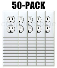 Electrical Outlet Stickers 50-Pack Prank Fake Joke Funny Custom Decal HQ Sticker picture