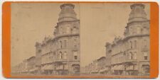 NEW YORK SV - Lockport - Main Street - CA Stacey 1870s picture