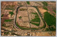 Indianapolis, IN - Aerial View Indianapolis Motor Speedway - Vintage Postcard picture