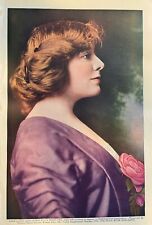 1910 Vintage Illustration Actress Julia Marlowe picture